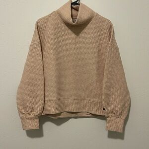 CALIA by Carrie Underwood Textured Pullover – Size Small – Khaki – NWT